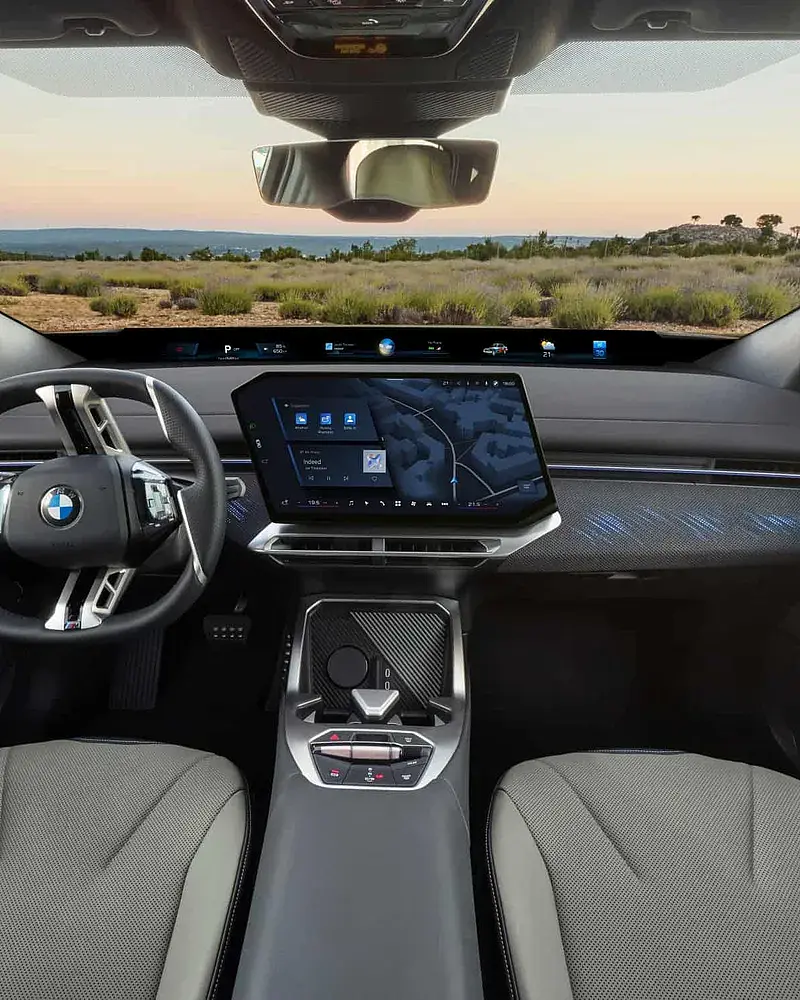 BMW ix4 Interiuer